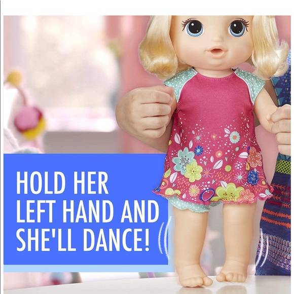 NWT Hasbro Baby Alive RARE Potty Dance Baby Talking Baby Doll collector - Picture 5 of 6